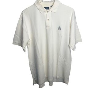 White/Cream IZod Polo Shirt